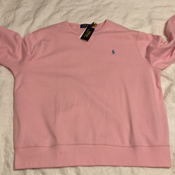 NWT Polo RL Light Pink Sweatshirt - Picture 4 of 6